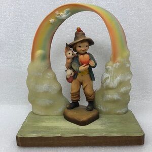 ANRI Ferrandiz Will You Be Mine & Rainbow Archway Platform Display Members Club